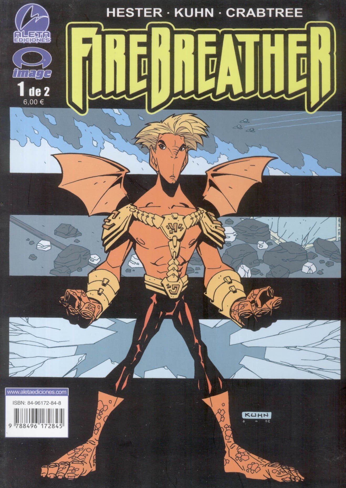 Portada ampliada de FIREBREATHER