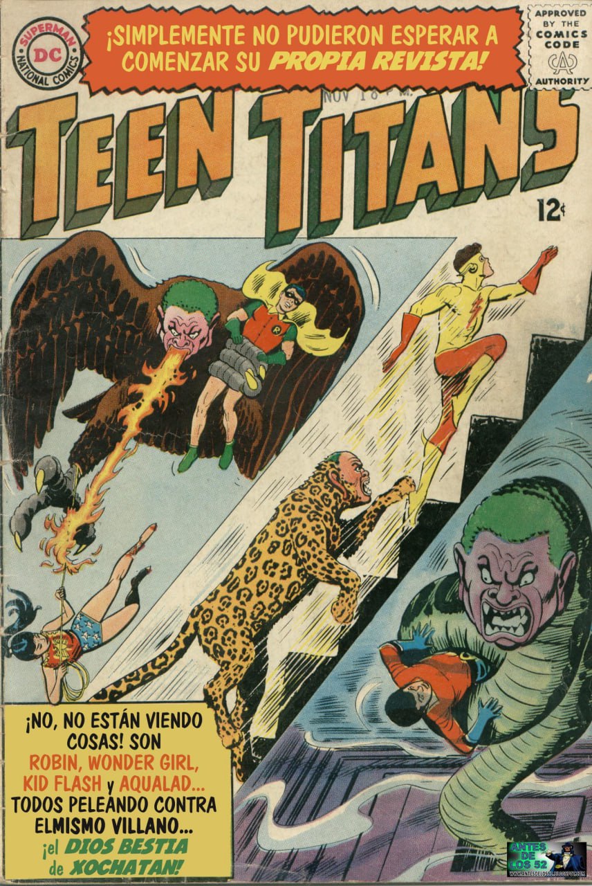 Portada ampliada de TEEN TITANS