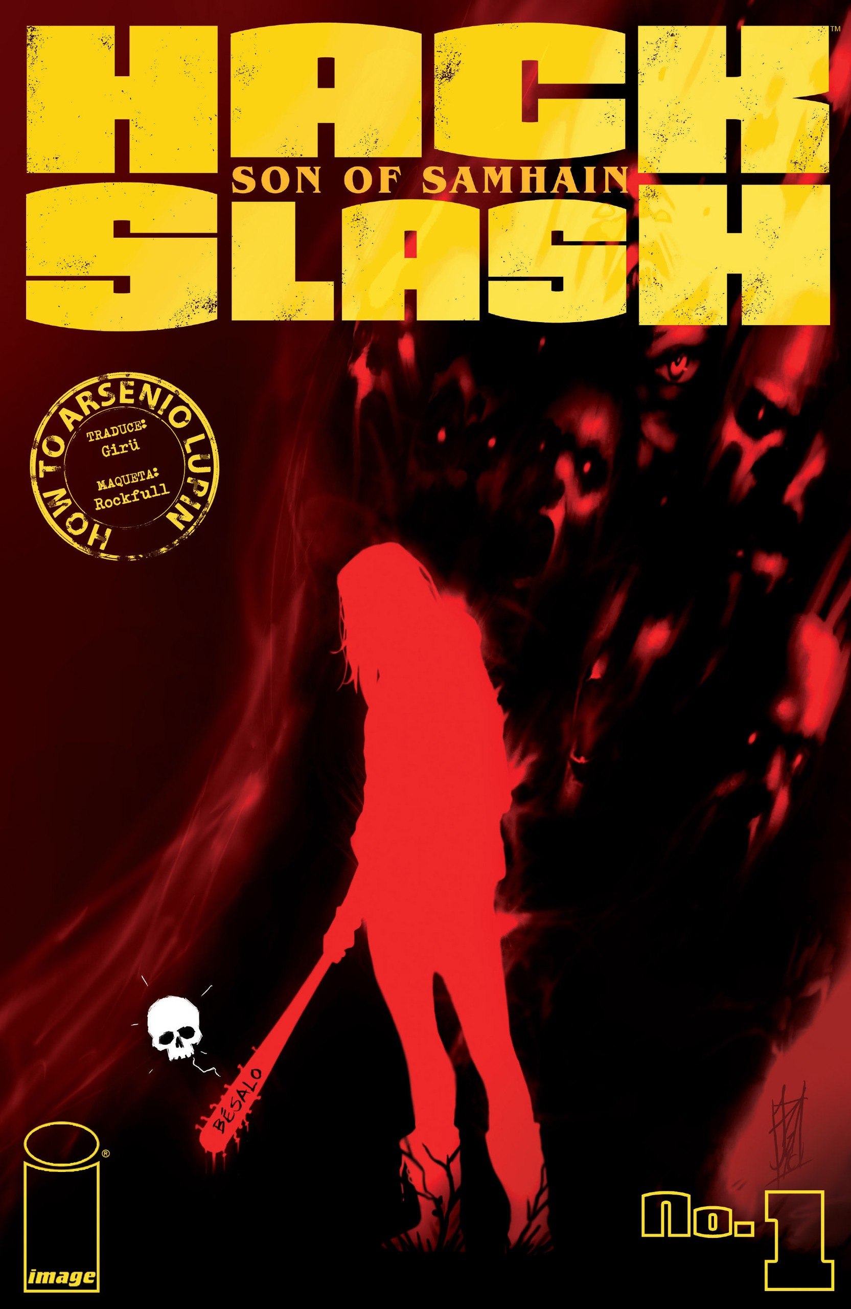 Portada ampliada de HACK SLASH