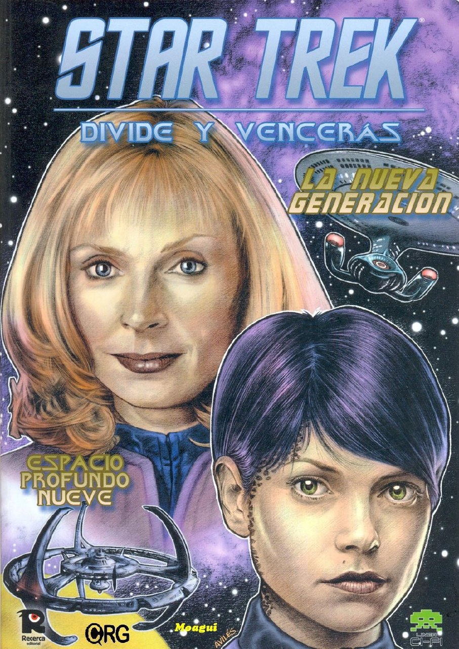 Portada ampliada de STAR TREK DIVIDE Y VENCERAS