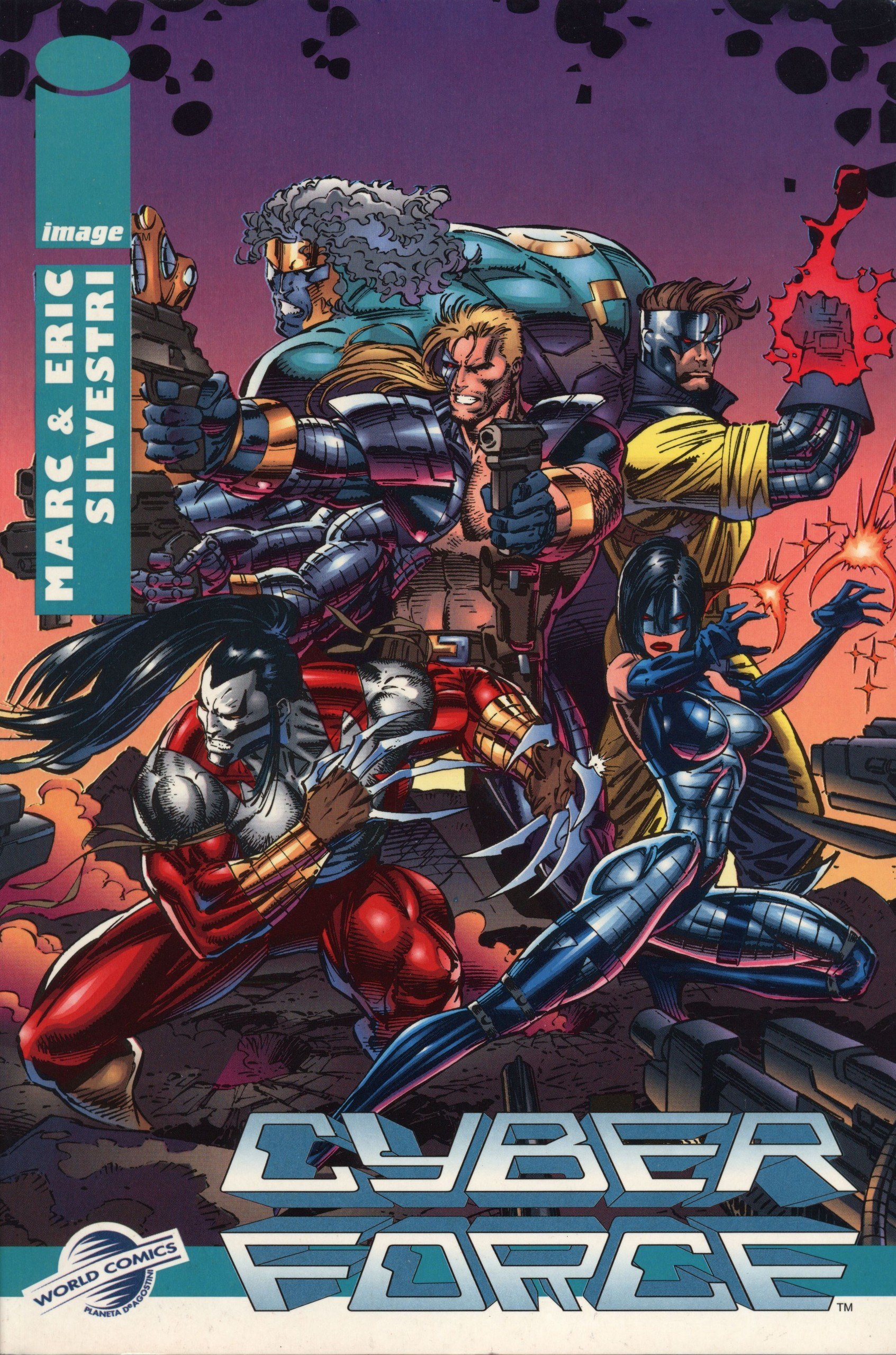 Portada ampliada de CYBER FORCE