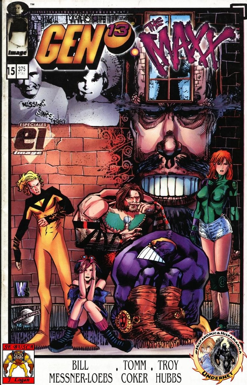 Portada ampliada de GEN-13: The Navy