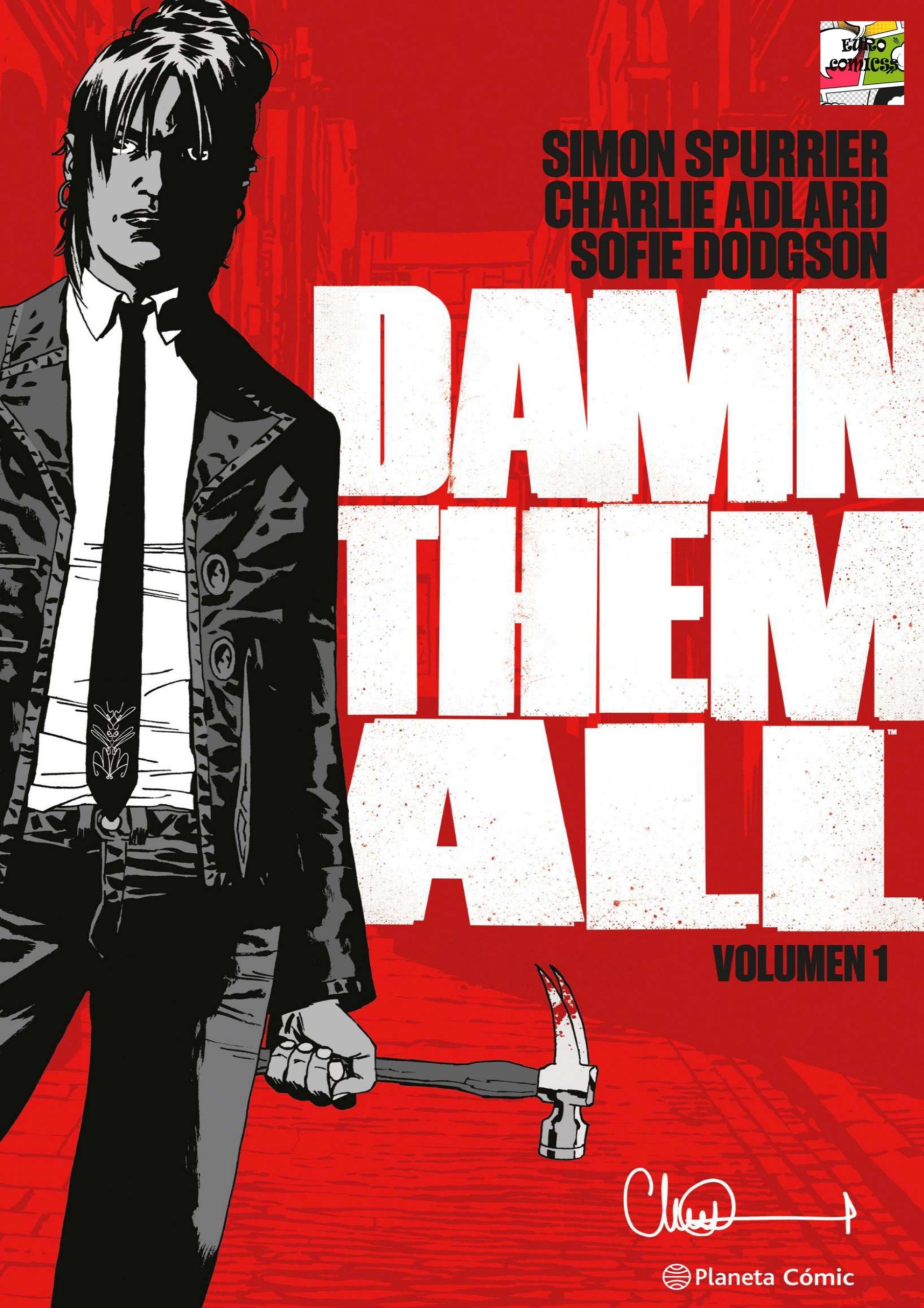 Portada ampliada de DAMN THEM ALL