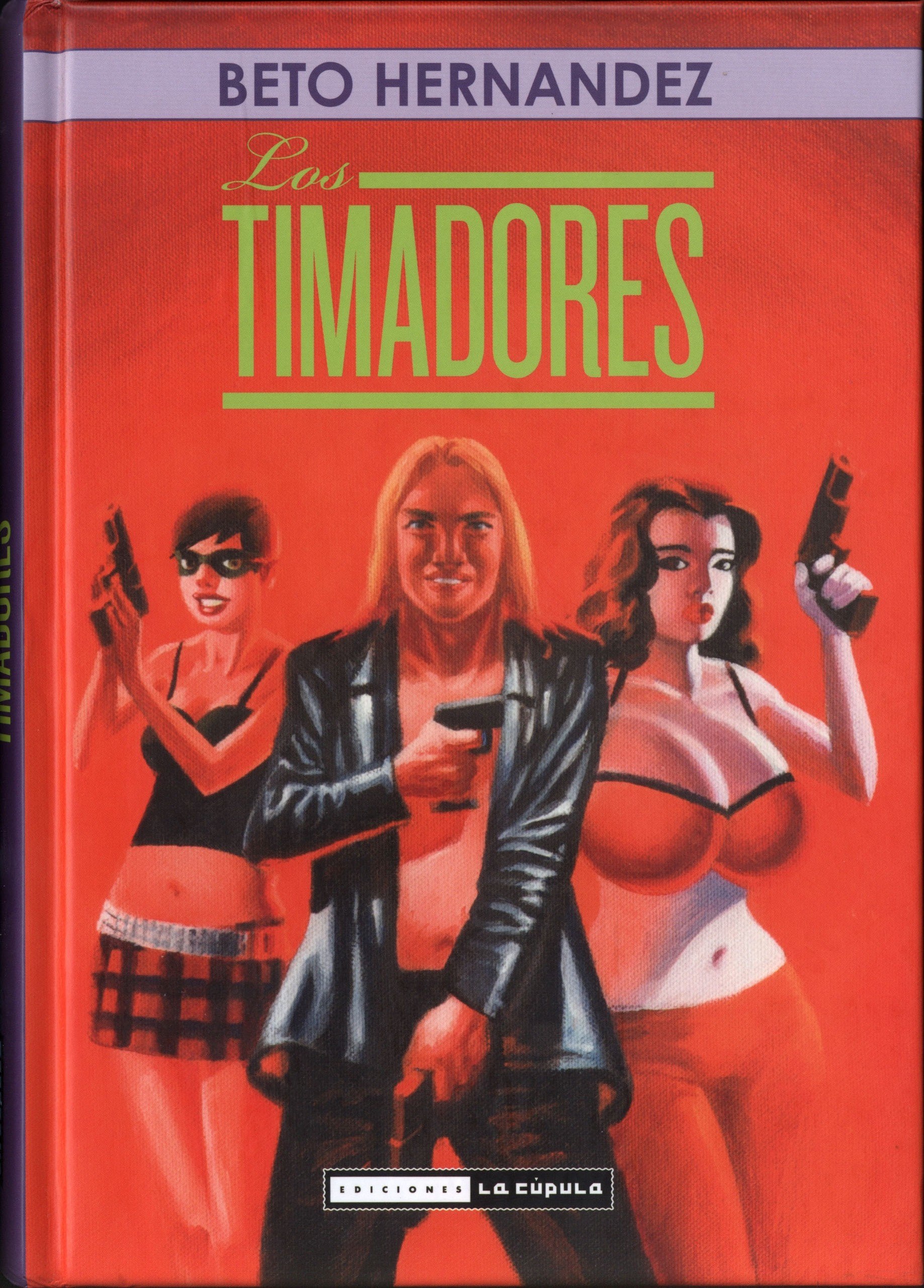Portada ampliada de Los TIMADORES