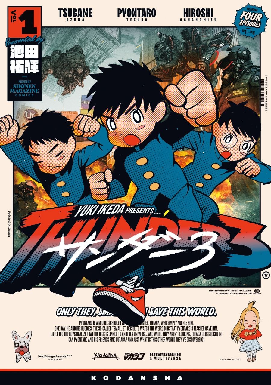 Portada ampliada de THUNDER 3