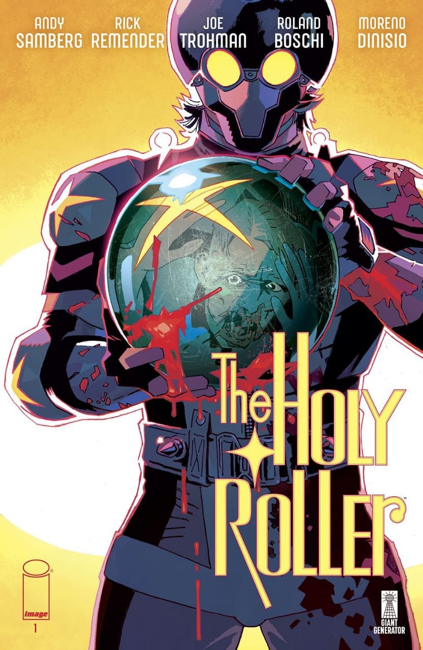 Portada ampliada de The Holy Roller