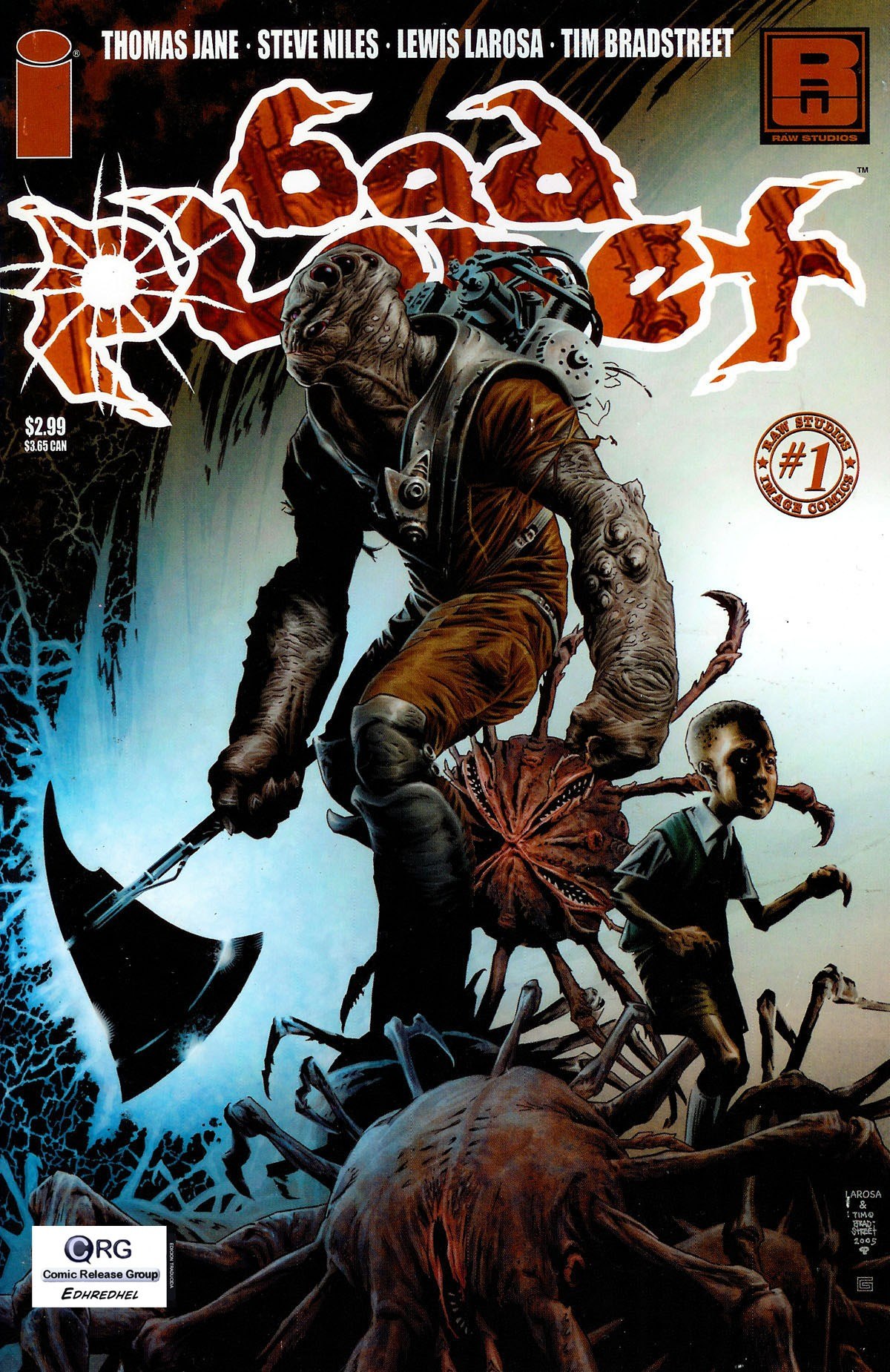 Portada ampliada de Bad Planet