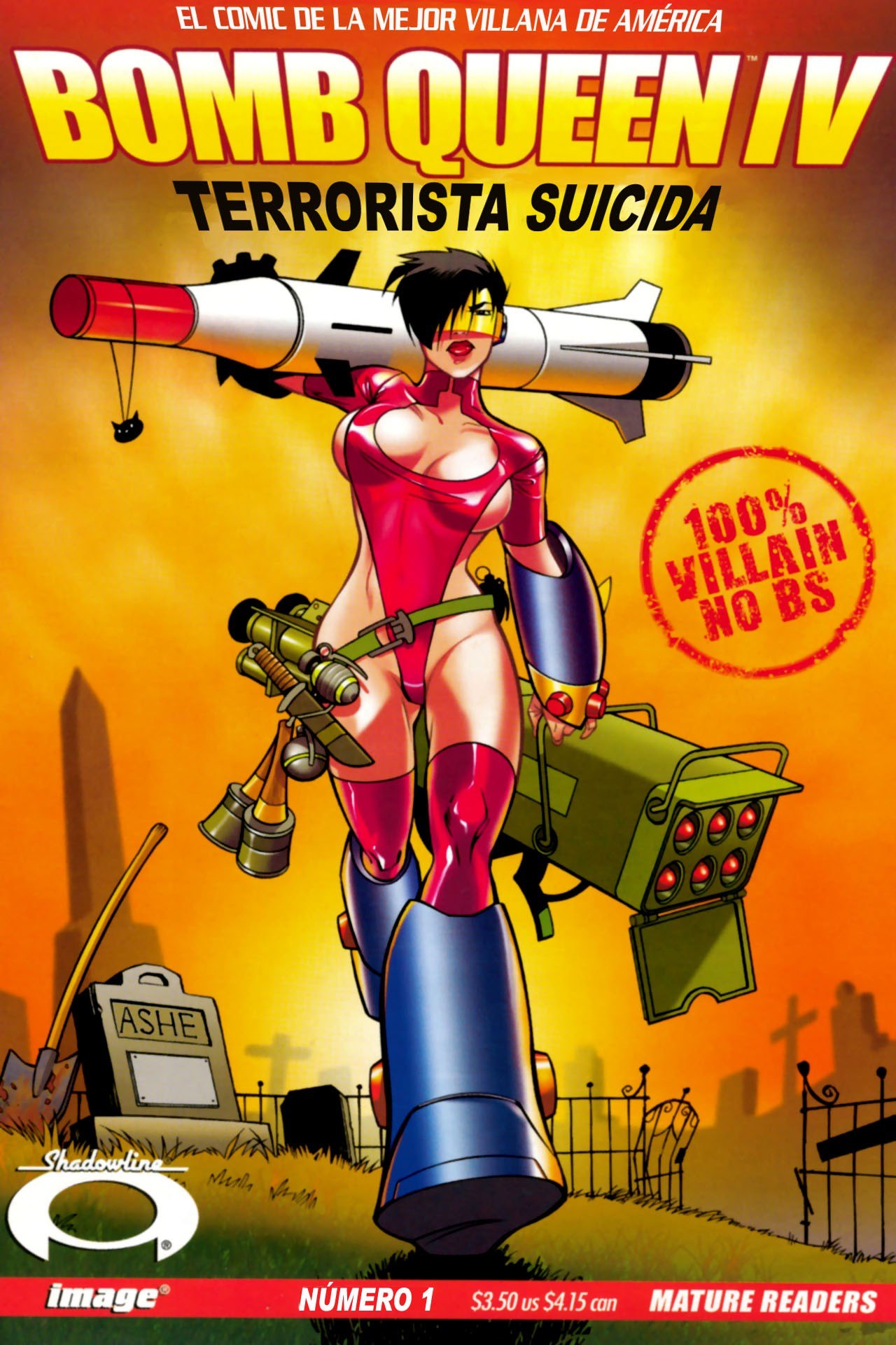Portada ampliada de BOMB QUEEN IV