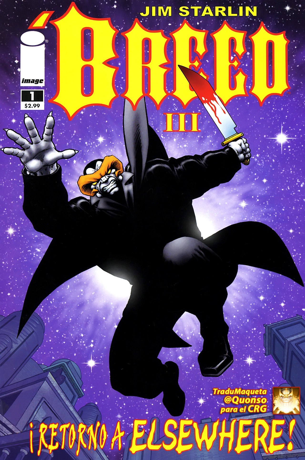 Portada ampliada de BREED III