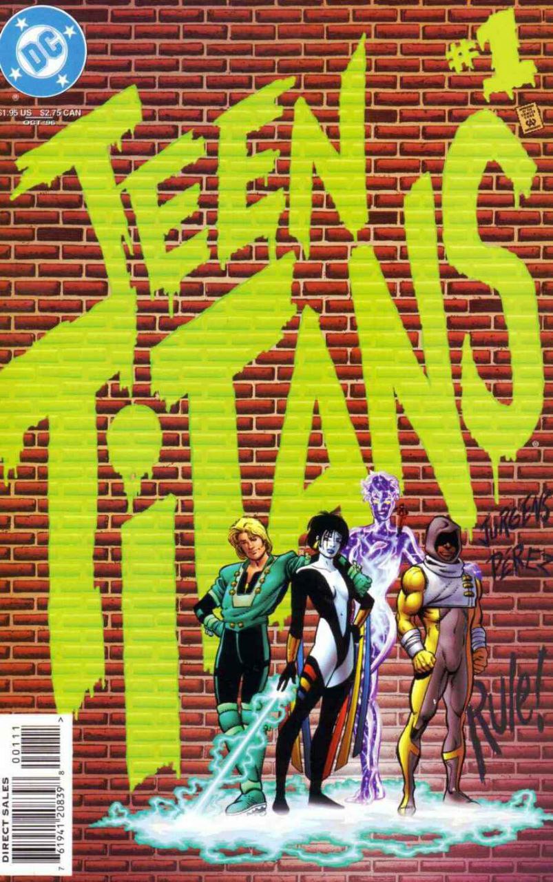 Portada ampliada de TEEN TITANS