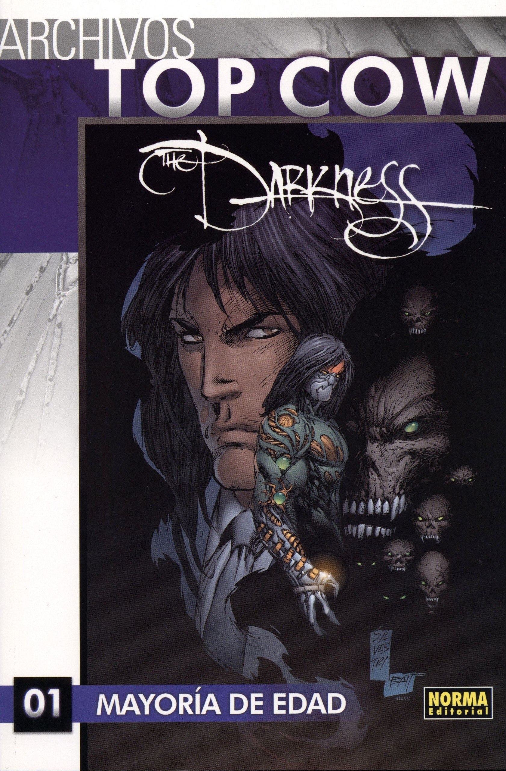 Portada ampliada de The Darkness