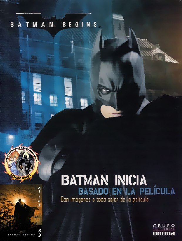 Portada ampliada de BATMAN INICIA