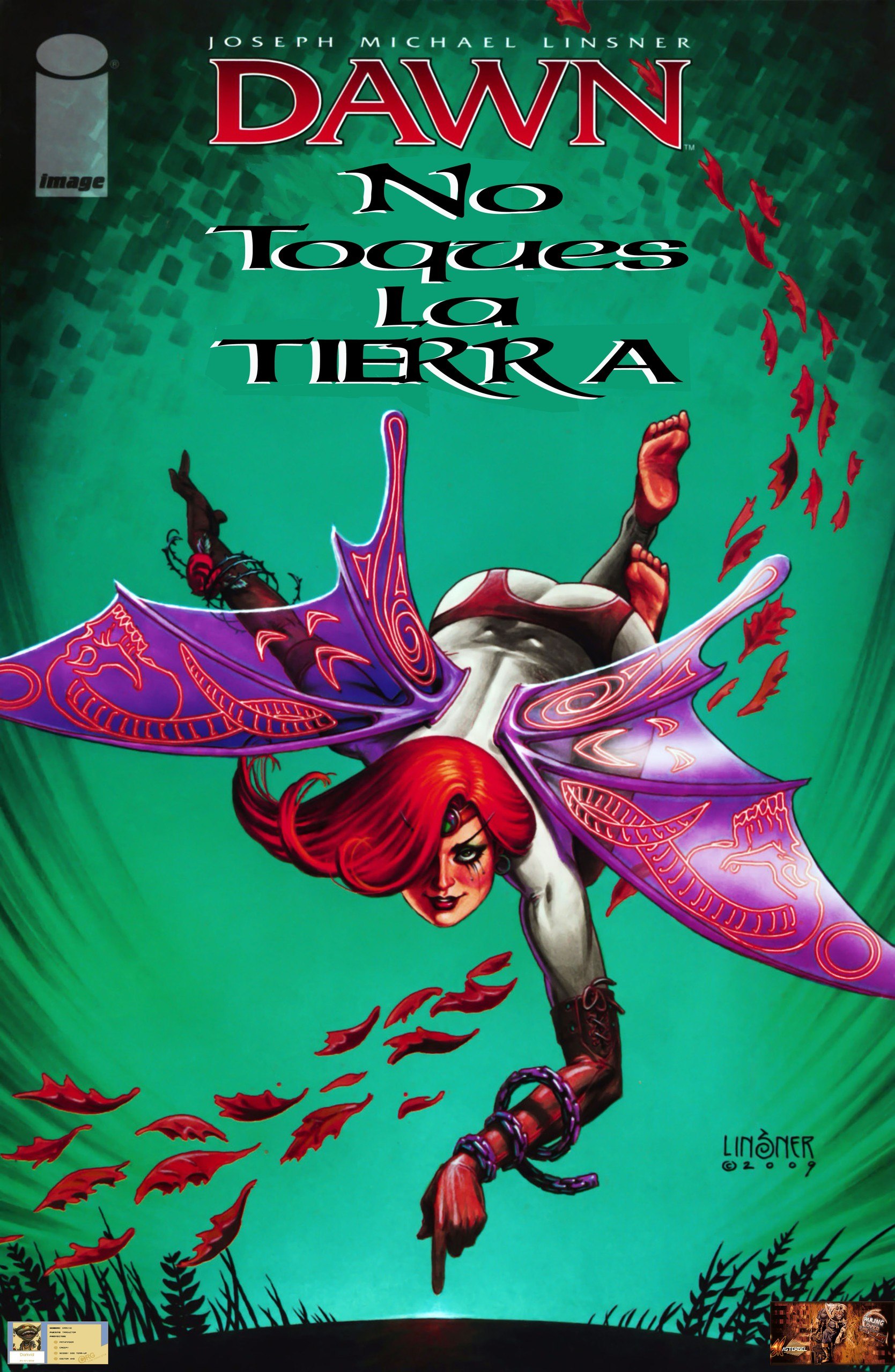 Portada ampliada de Dawn No Toques La Tierra