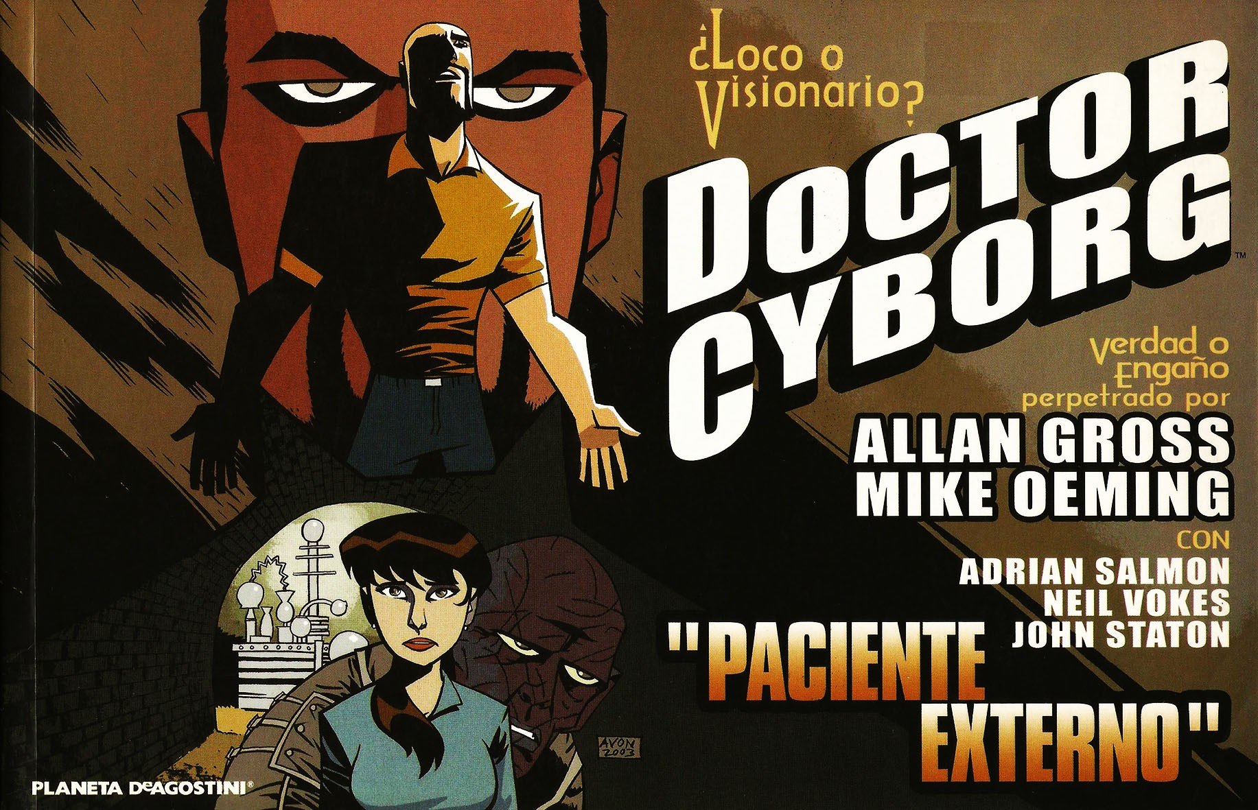 Portada ampliada de Doctor Cyborg