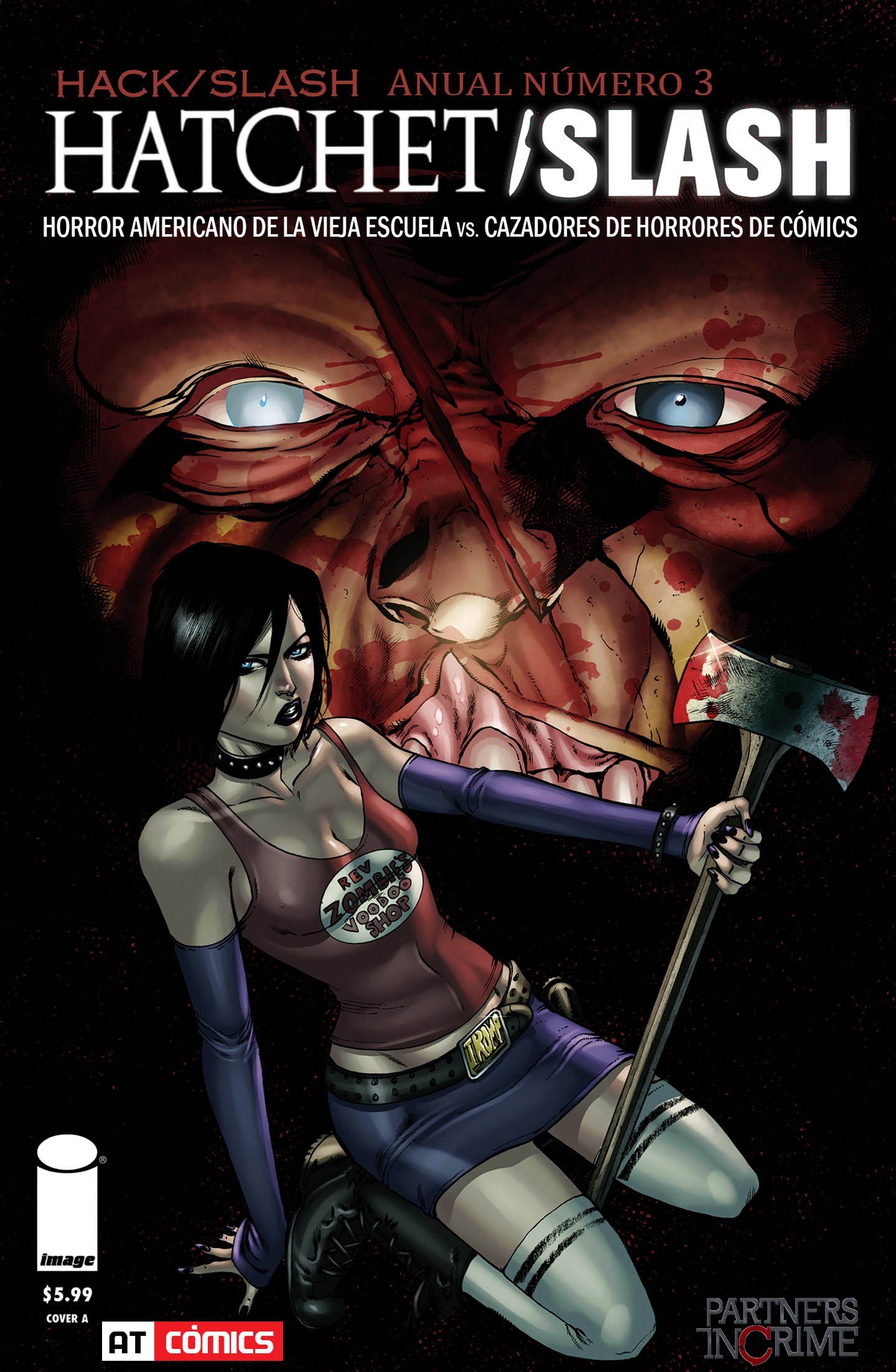 Portada ampliada de HATCHET/SASH