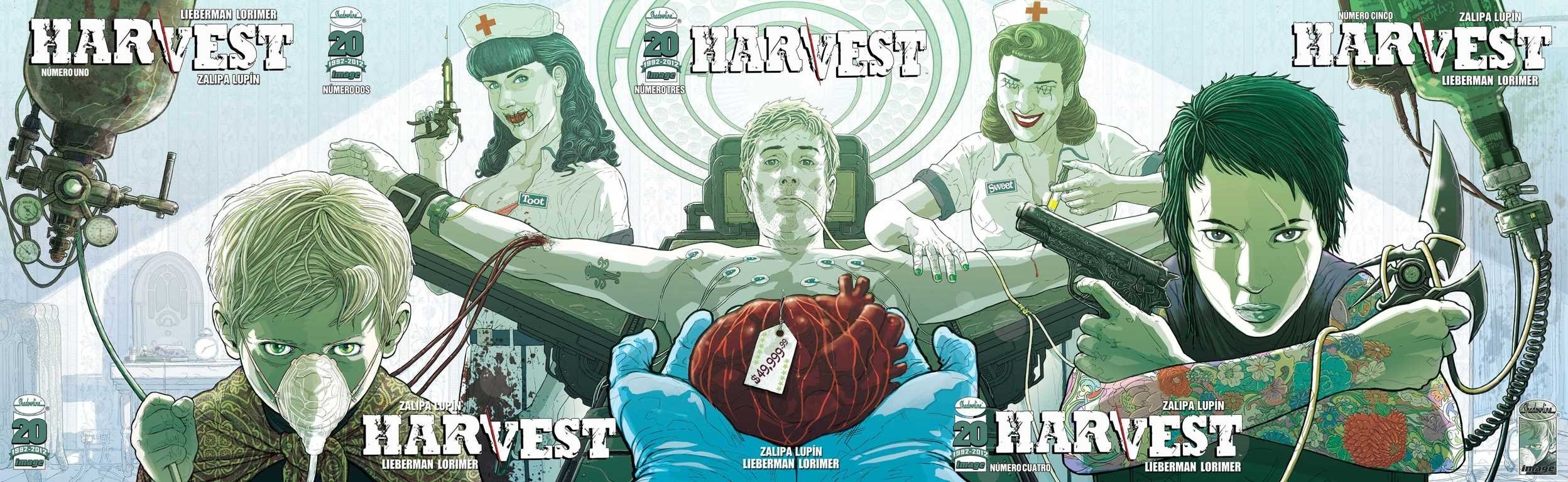 Portada ampliada de HARVEST