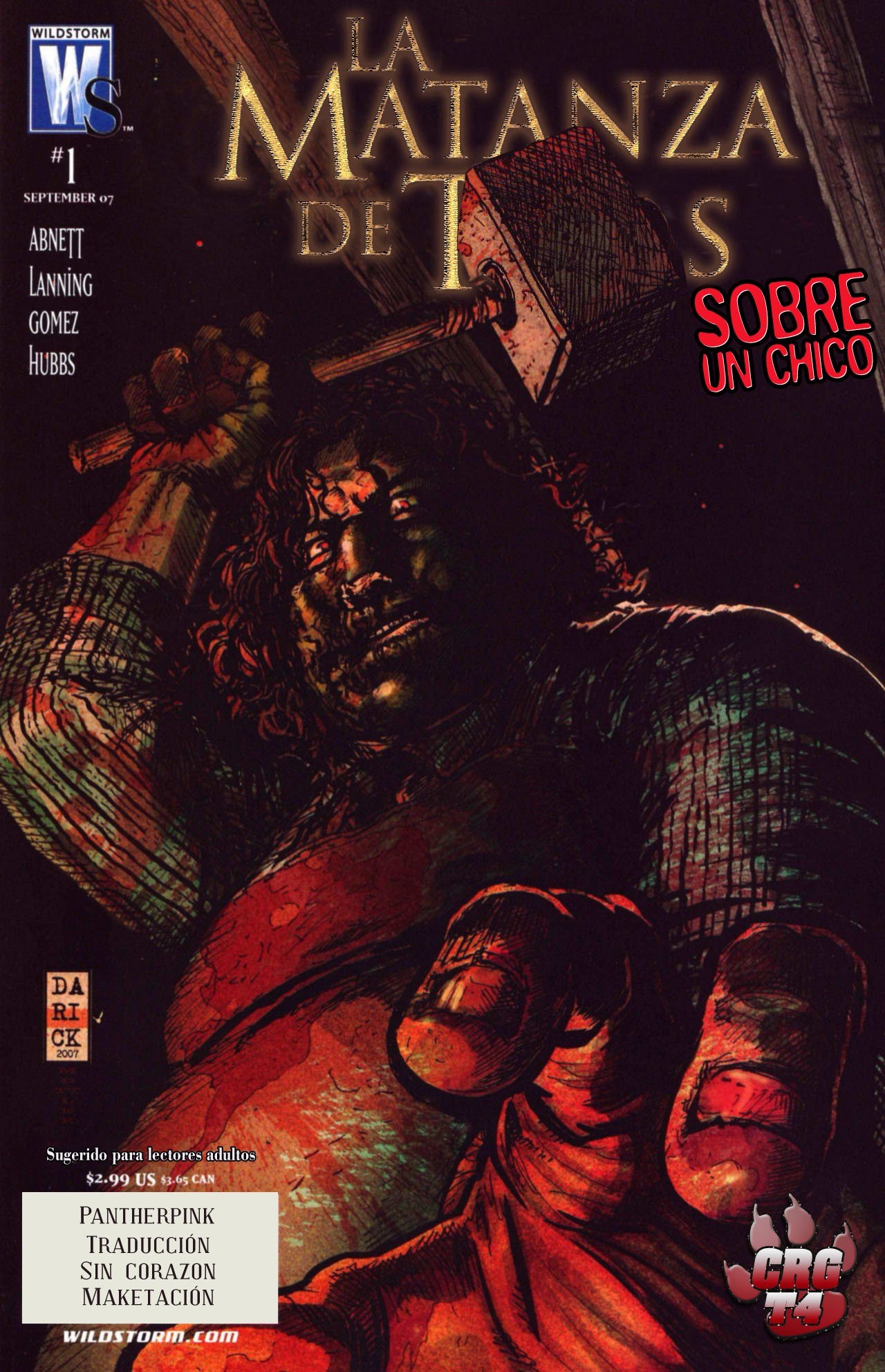 Portada ampliada de LA MATANZA DE LOS SOBRE UN CHICO