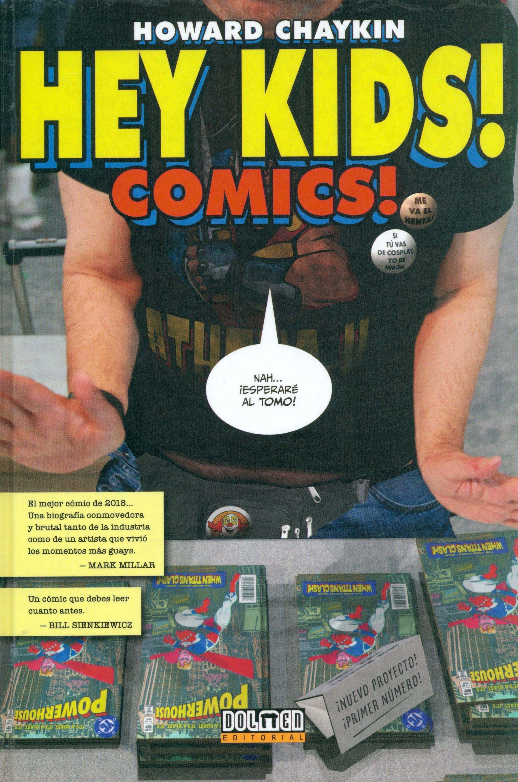 Portada ampliada de HEY KIDS! COMICS!