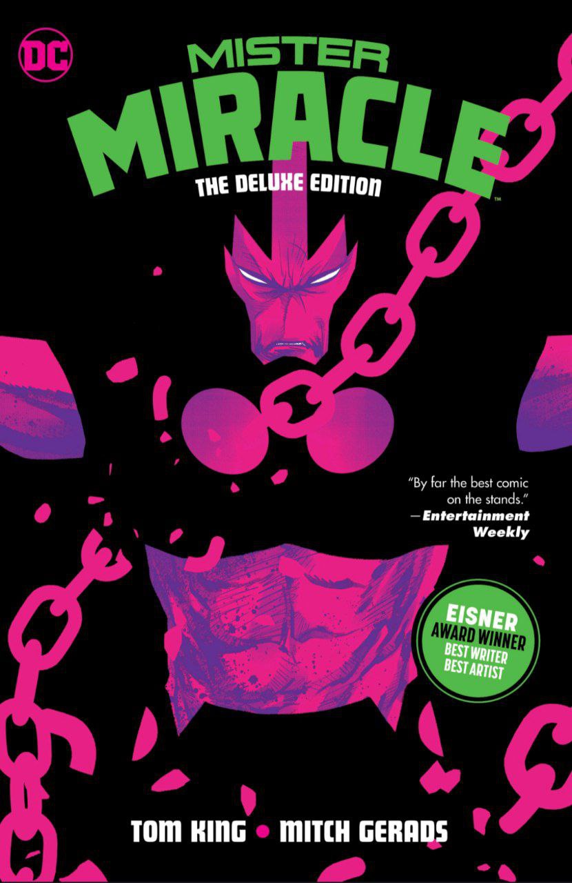 Portada ampliada de MISTER MIRACLE THE DELUXE EDITION