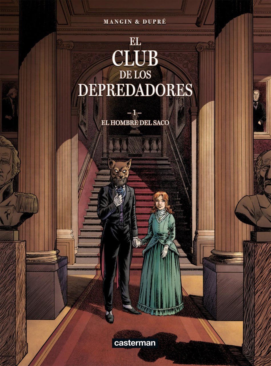 Portada ampliada de EL CLUB DE LOS DEPREDAORES