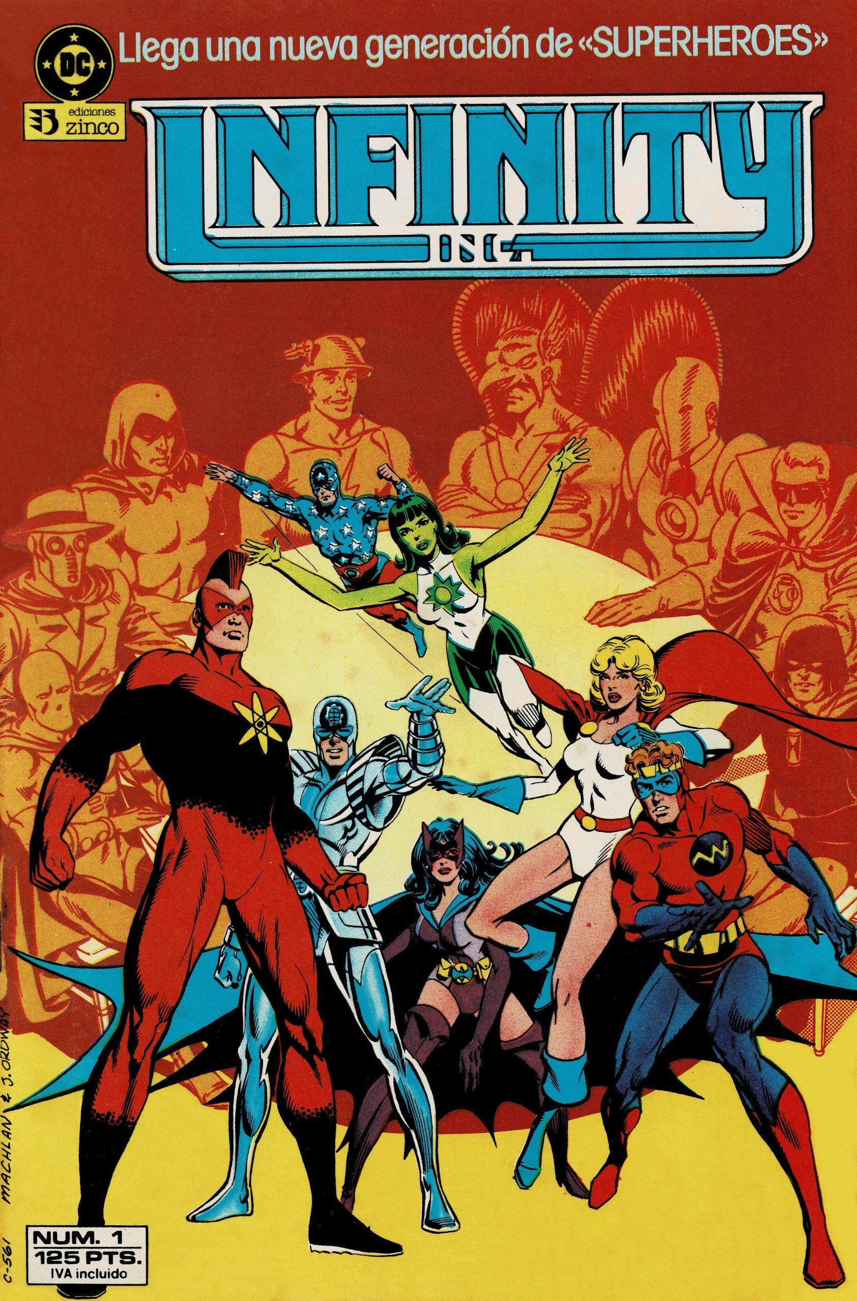 Portada ampliada de INFINITY