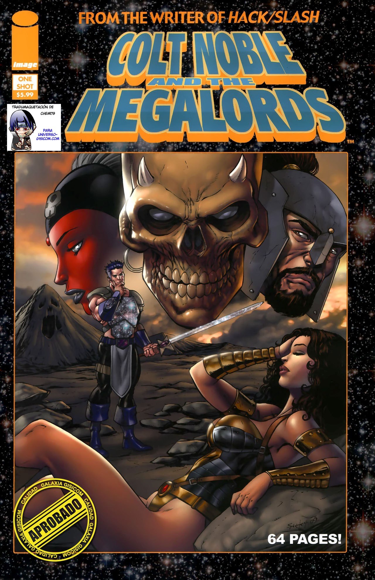 Portada ampliada de COLT NOBLE AND THE MEGALORDS