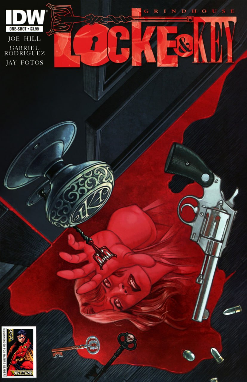 Portada ampliada de Locke & Key