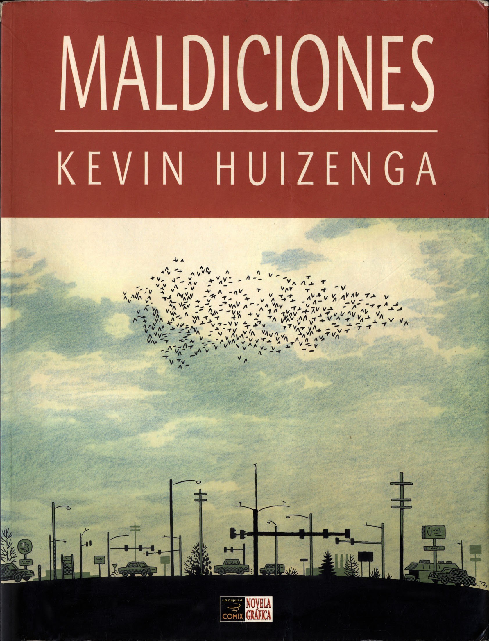 Portada ampliada de MALDICIONES