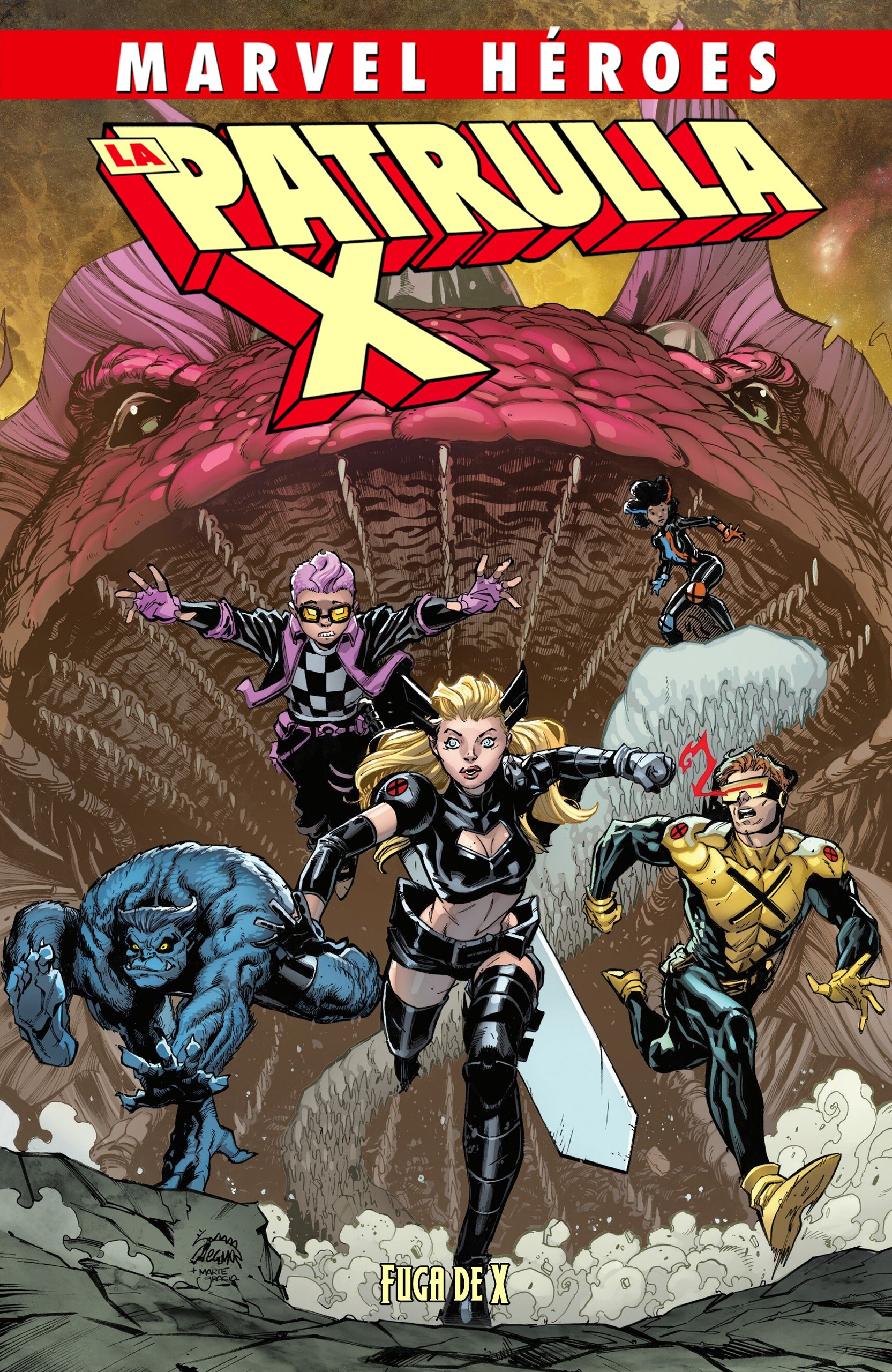 Portada ampliada de LA PATRULLA X