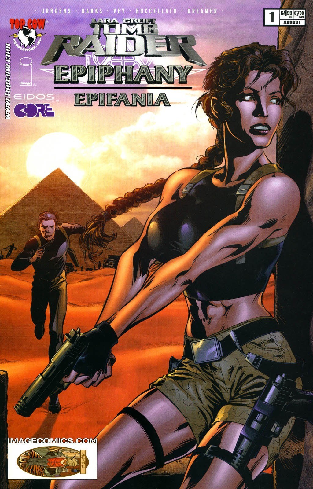 Portada ampliada de Tomb Raider: Epiphany - Epitania