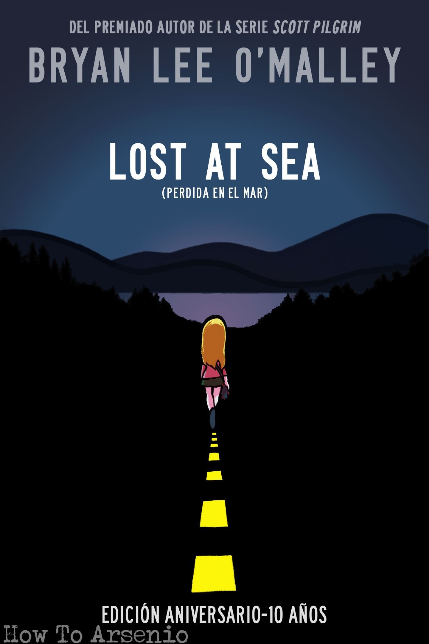 Portada ampliada de LOST AT SEA