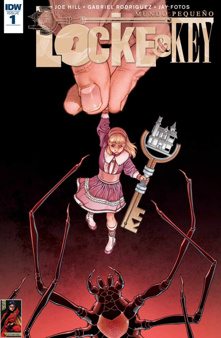 Portada ampliada de LOCKE & KEY