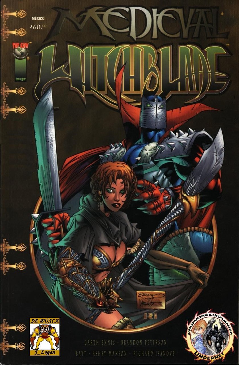 Portada ampliada de MEDIEVAL WITCHBLADE