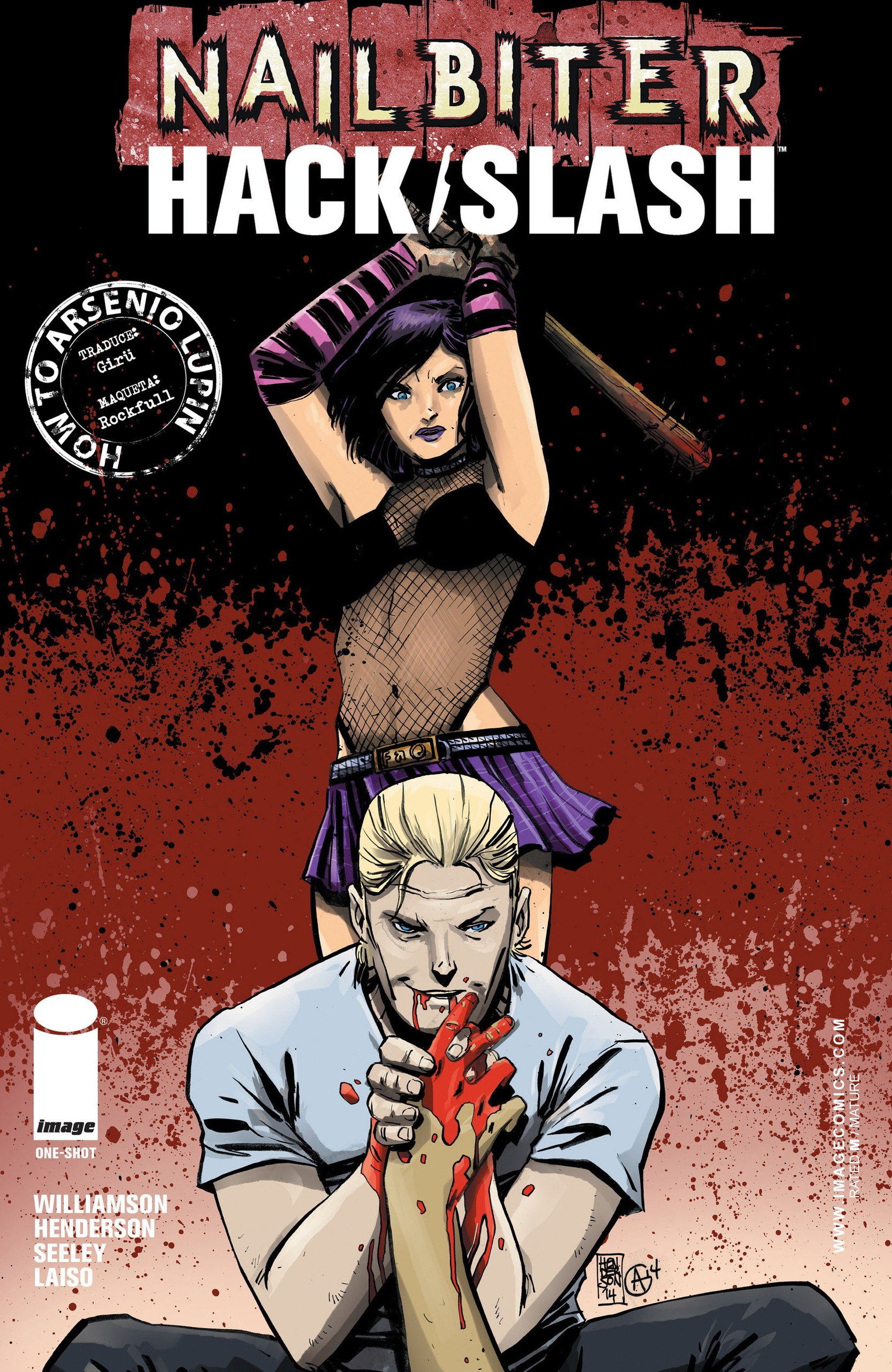 Portada ampliada de NAILBITER HACK/SLASH