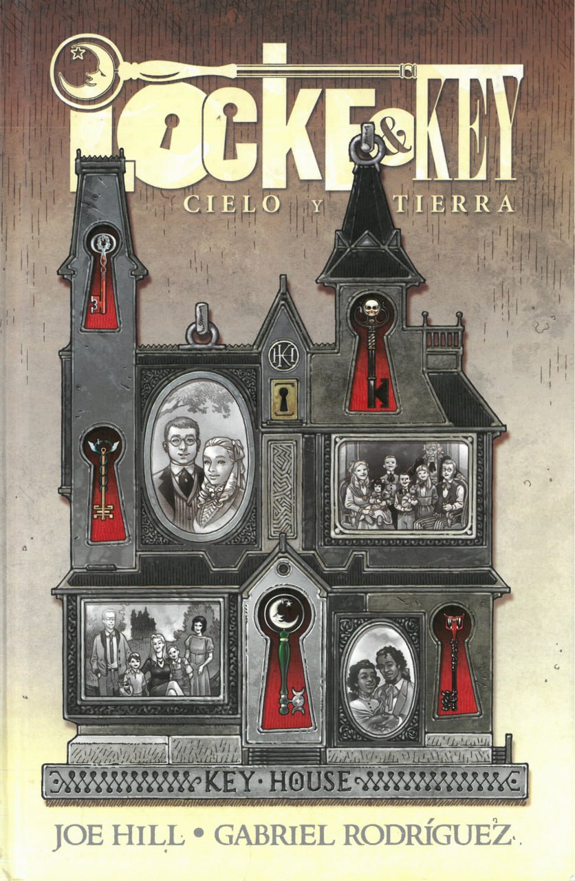 Portada ampliada de Locke & Key