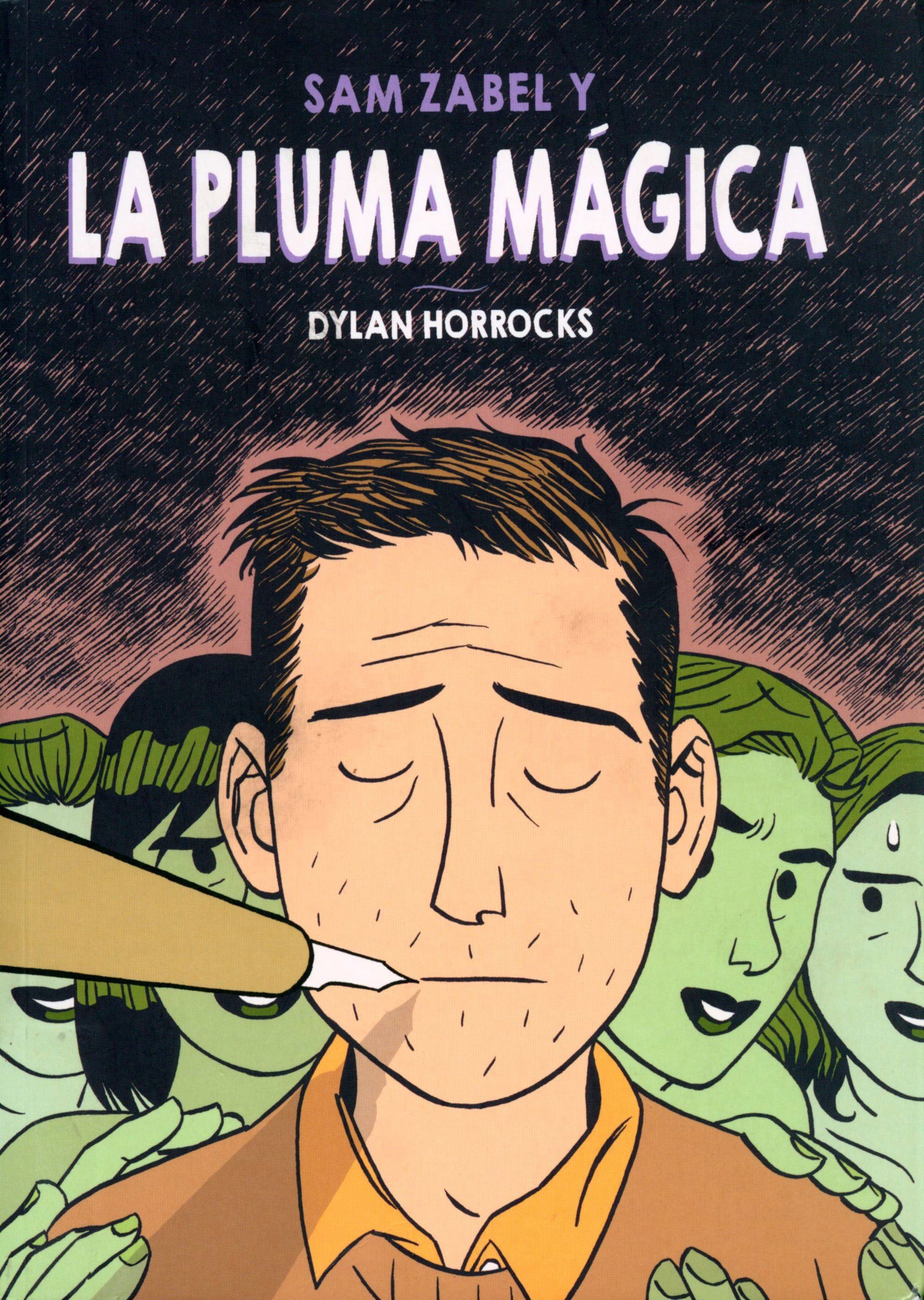 Portada ampliada de LA PLUMA MÁGICA