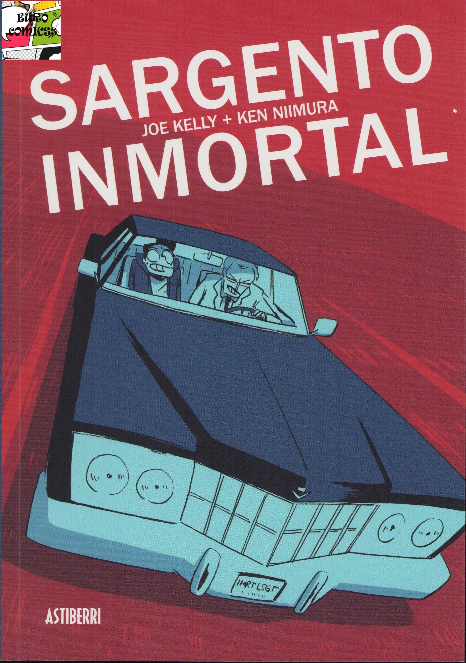 Portada ampliada de SARGENTO INMORTAL
