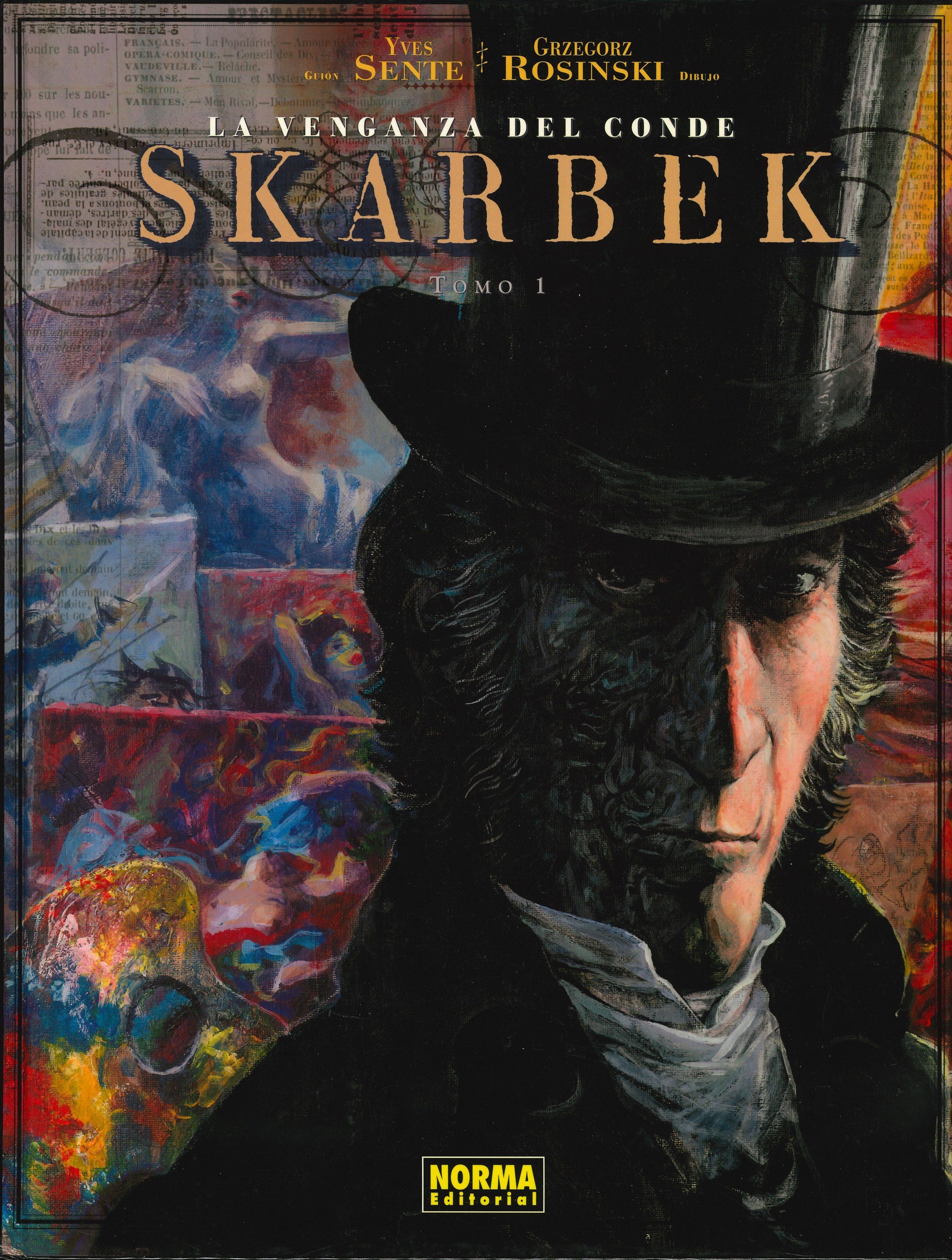 Portada ampliada de LA VENGANZA DEL CONDE SKARBEK