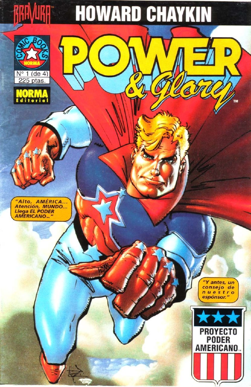 Portada ampliada de POWER & GLORY
