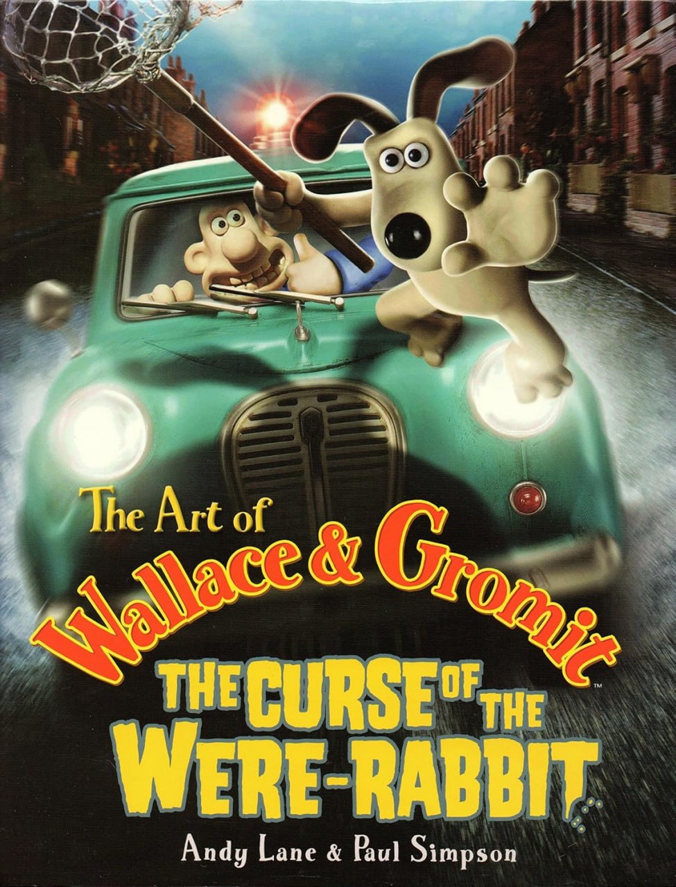 Portada ampliada de The Art of Wallace & Gromit THE CURSE OF THE WERE-RABBIT