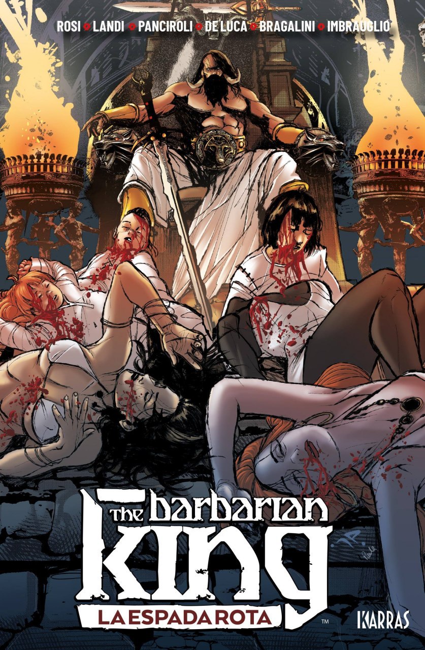 Portada ampliada de The barbarian King