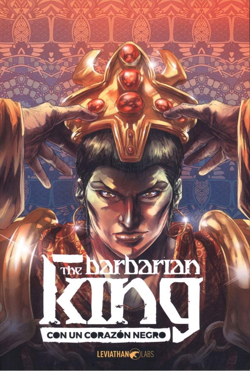 Portada ampliada de The Barbarian King