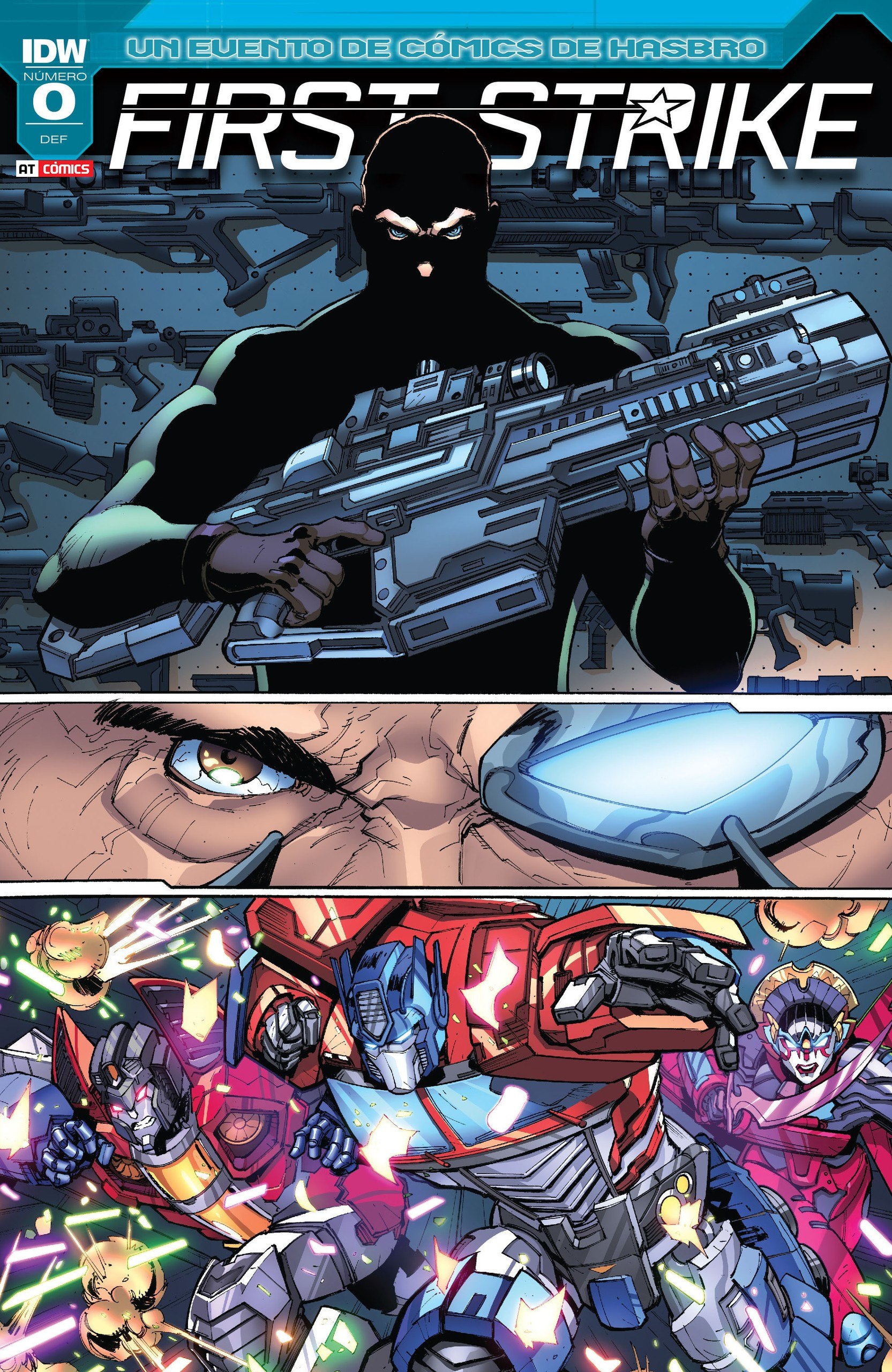 Portada ampliada de FIRST STRIKE