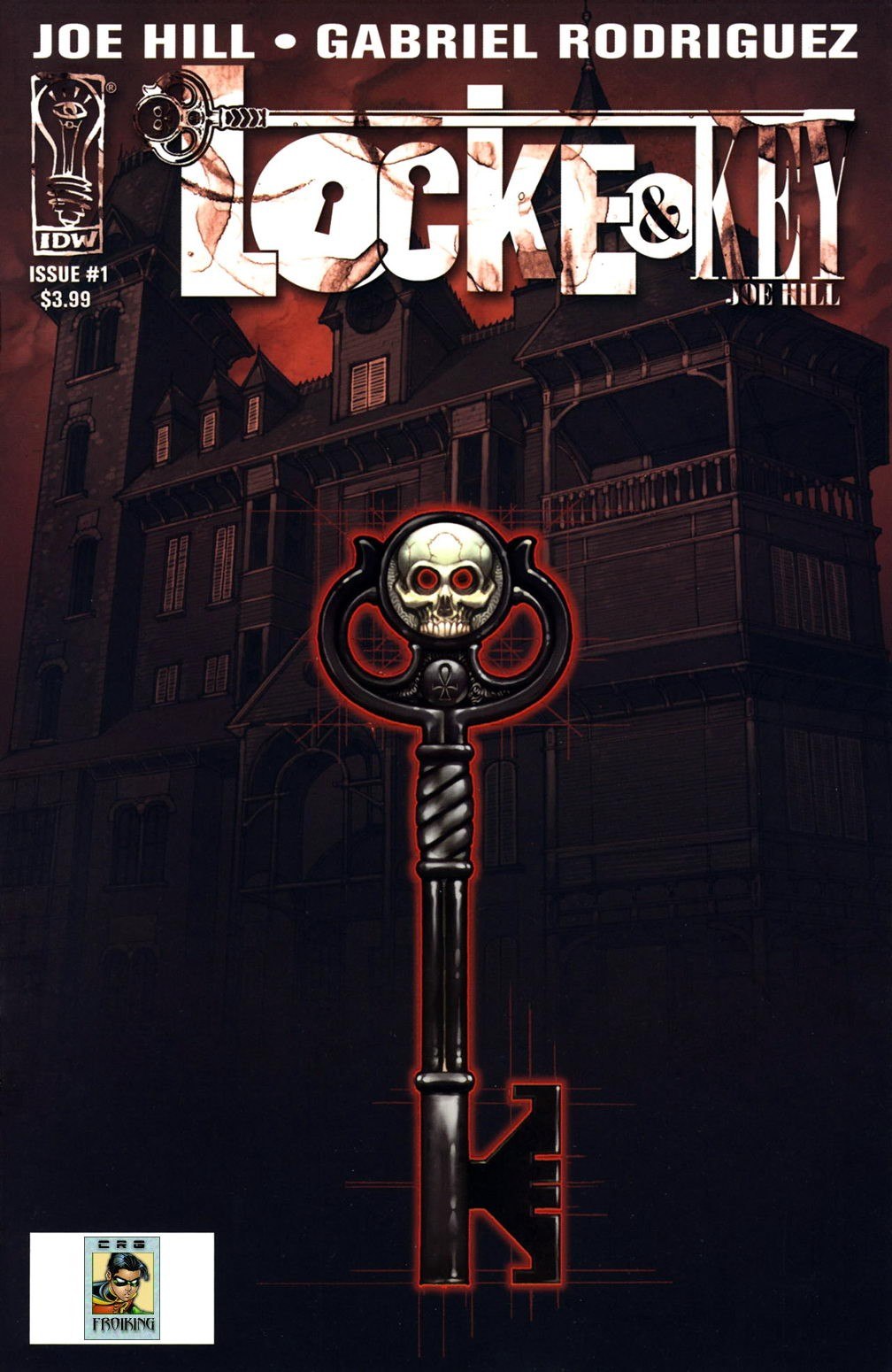 Portada ampliada de LOCKE & KEY