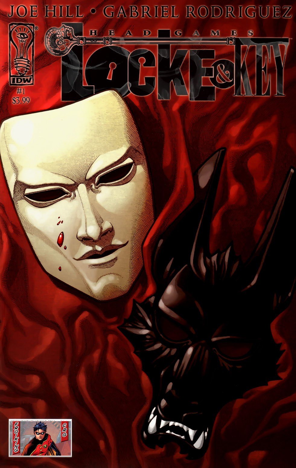 Portada ampliada de LOCKE & KEY