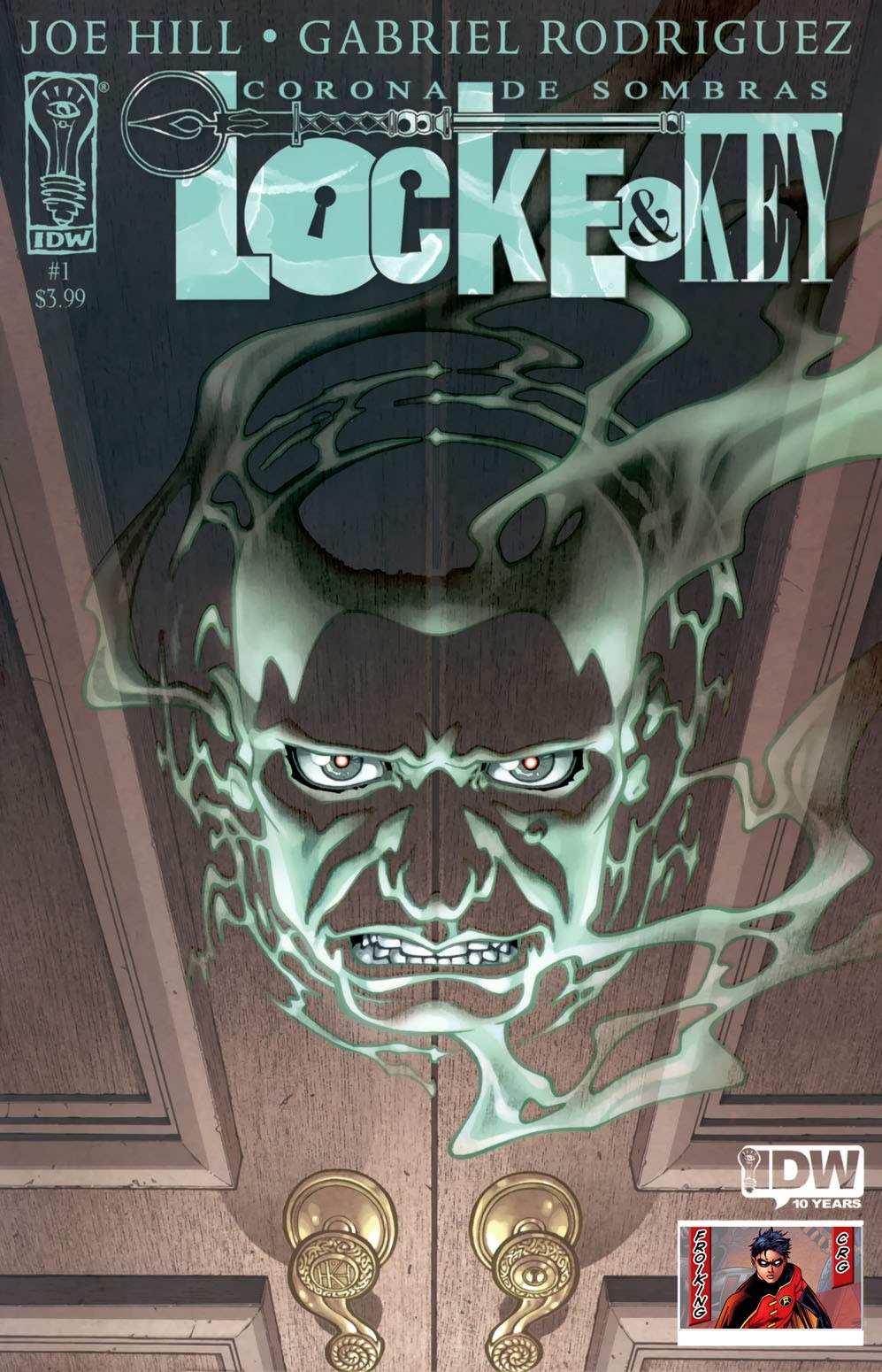 Portada ampliada de LOCKE & KEY