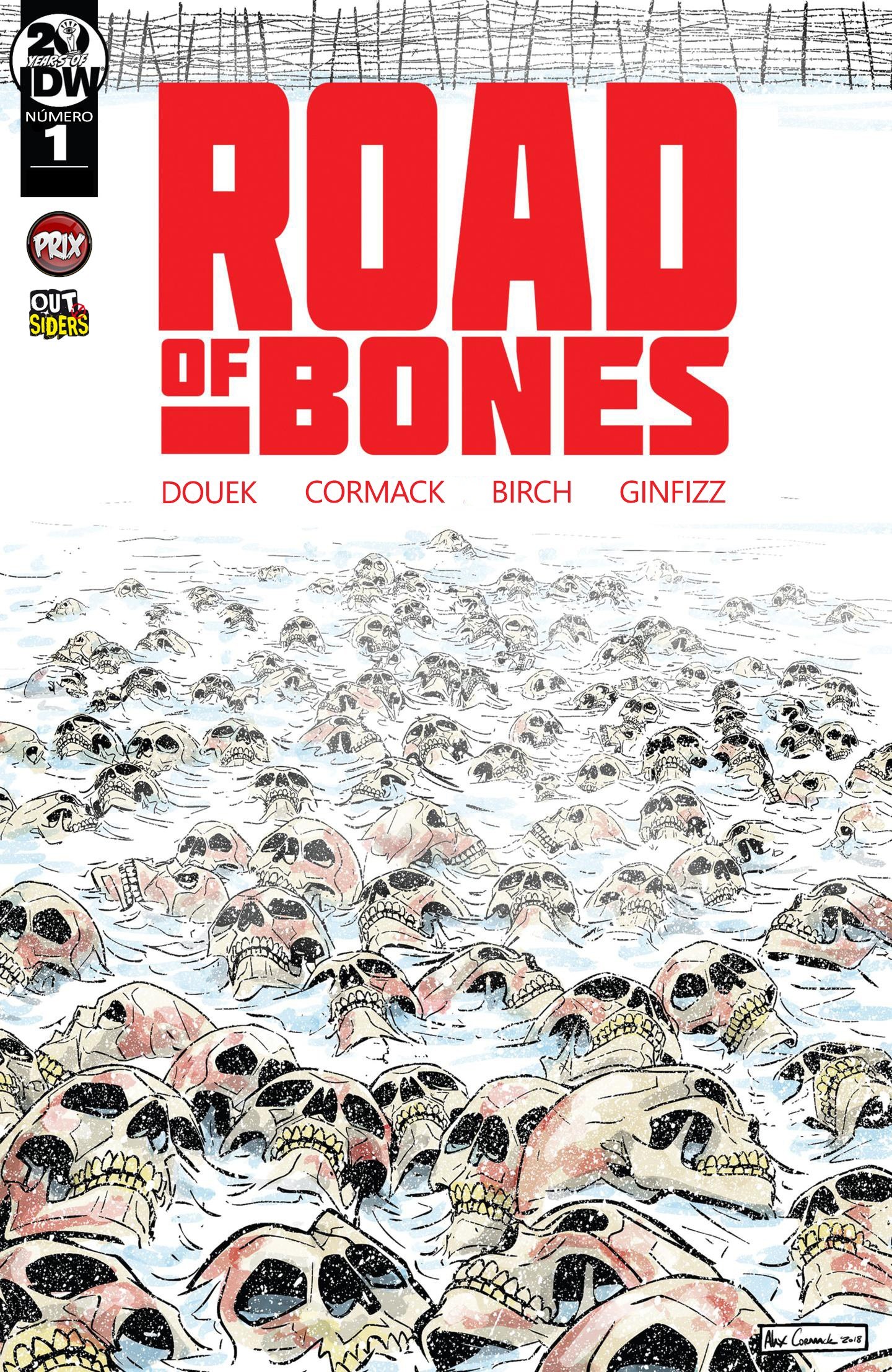 Portada ampliada de ROAD OF BONES
