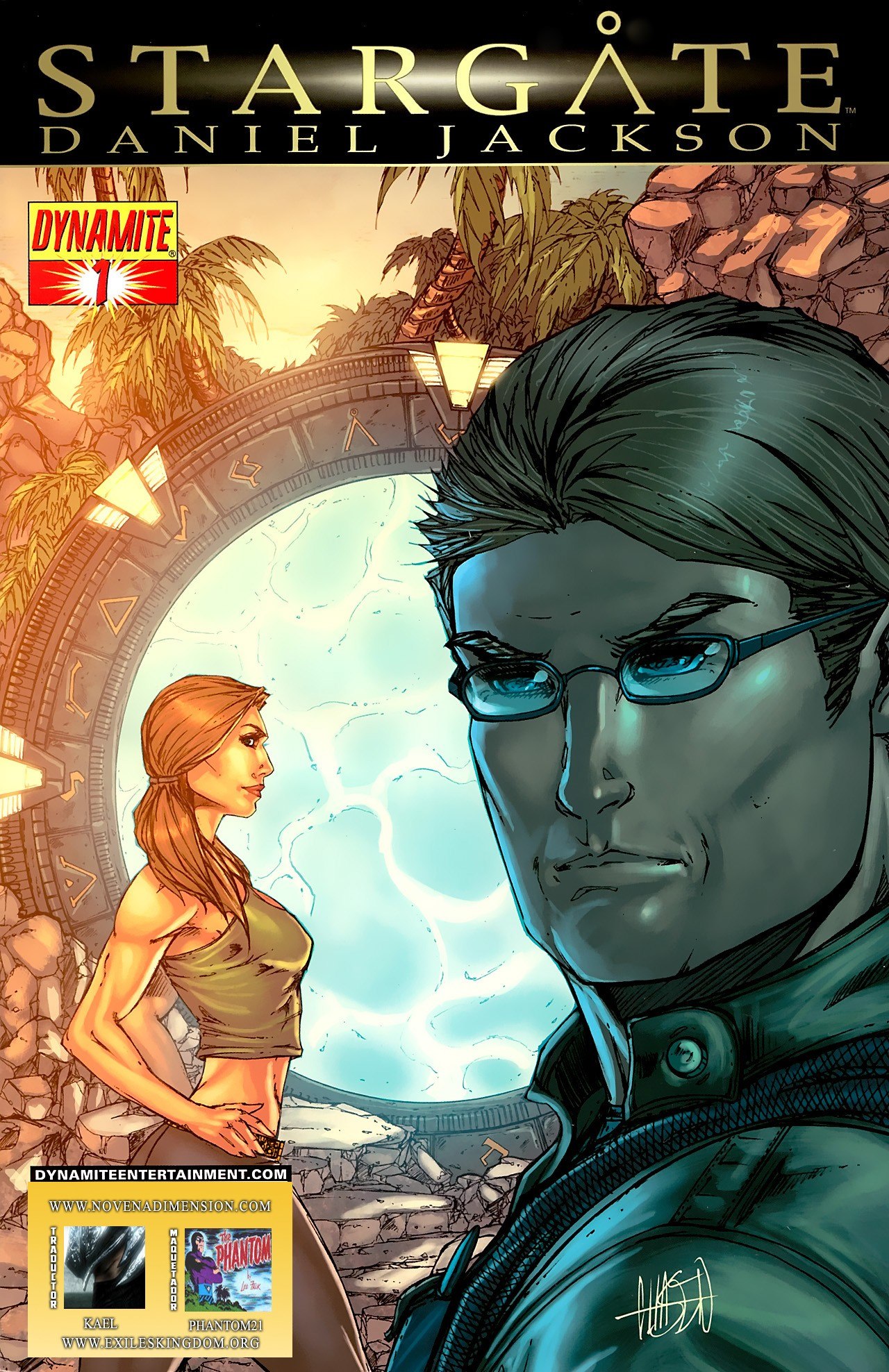 Portada ampliada de STARGATE DANIEL JACKSON