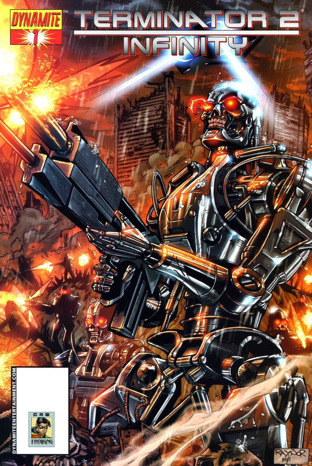 Portada ampliada de TERMINATOR 2 INFINITY