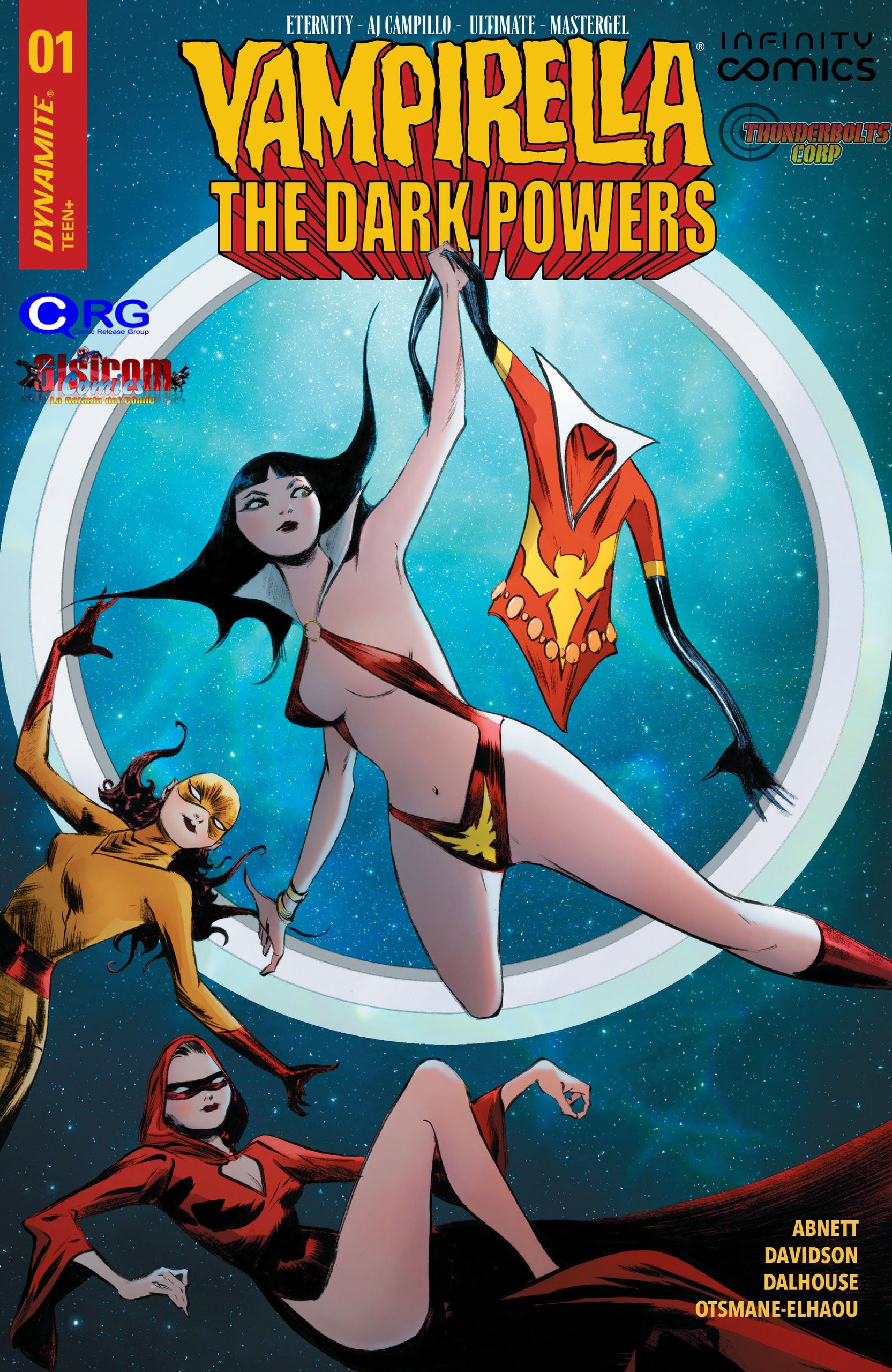Portada ampliada de VAMPIRELA THE DARK POWERS